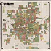             City of Spokane, 1910, Washington : from official records          