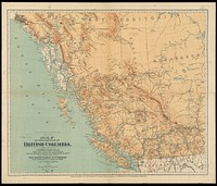             Map of the province of British Columbia          