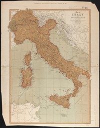             Map of Italy and Switzerland          