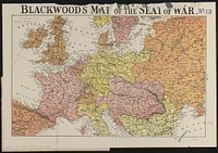             Blackwood's map of the seat of war          