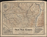             Topographical map of the seat of the war          