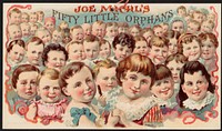             Joe Michl's fifty little orphans.          