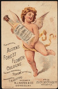             Perfumed with Austen's Forest Flower Cologne. The most fashionable perfume of the day.          