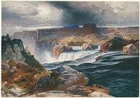             Great Falls of Snake River, Idaho Territory          