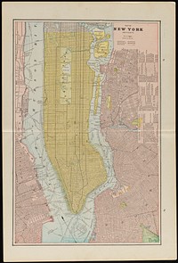             Map of New York and vicinity          