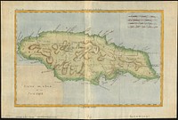             Carte de l'isle de la Jamaïque          