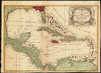             A new & accurate map of the West Indies and the adjacent parts of North & South America          