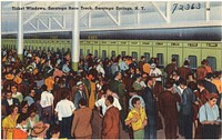             Ticket windows, Saratoga Race Track, Saratoga Springs, N. Y.          