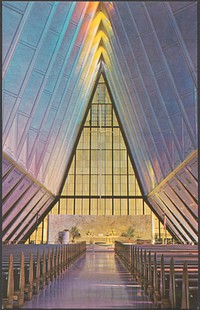             Cadet Chapel, U. S. Air Force Academy          