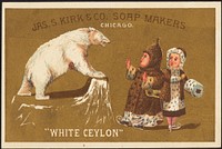             Jas. S. Kirk & Co. Soap Makers, Chicago. "White Ceylon"          