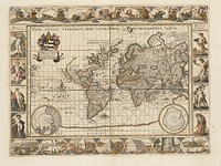             Nova totius terrarum orbis geographica ac hydrographica tabula          