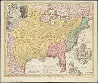             Amplissimae regionis Mississipi seu provinciae Ludovicianae â R.P. Ludovico Hennepin Francisc. Miss. in America septentrionali anno 168          