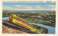             View from the incline, Lookout Mountain, Chattanooga, Tennessee          