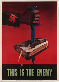 This is the enemy, Nazi propaganda