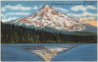             Mt. Hood from Lost Lake, Oregon, alt., 11,225 ft.          
