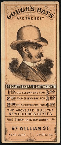             Gough's hats are the best. Specialty extra light weights.          