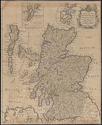             A map of the kingdom of Scotland from the latest and best observations, for Mr. Tindal's Continuation of Mr. Rapin's History          