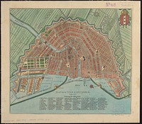             Plan de la ville d'Amsterdam          