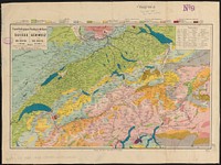             Carte geologique de la Suisse = Geologische karte der Schweiz          