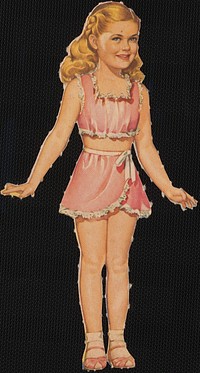             Linda paper doll          