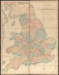             A new map of England & Wales, drawn from the latest surveys          