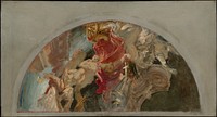             Study for "Fall of Gog and Magog"           by John Singer Sargent