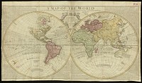             A map of the world : corrected from the observations communicated to the Royal Societys of London and Paris          