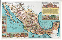             Pictorial map of Mexico          