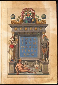             Title page of Theatrum Orbis Terrarum          