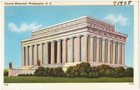             Lincoln Memorial, Washington, D. C.          