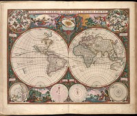             Nova totius terrarum orbis tabula          