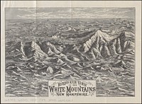             Bird's-eye view of the White Mountains, New Hampshire          