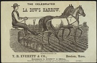             The celebrated La Dow's Harrow          