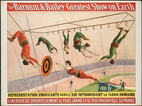             The Barnum & Bailey greatest show on earth : L'Institut de divertissement le plus grand et le plus magnifique du monde.          