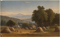            Haymaking in the Green Mountains          