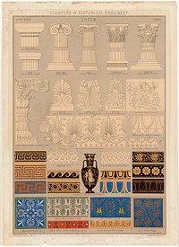             Examples of historical ornament, Greek          