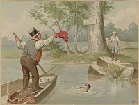             Fishing scene          