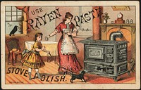             Use Raven Paste Stove Polish          