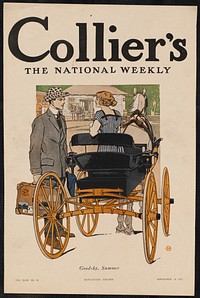             Collier's, the national weekly. Good-by, summer.           by Edward Penfield