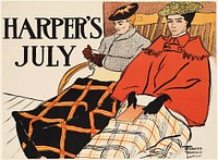             Harper's July           by Edward Penfield