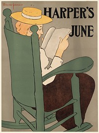             Harper's June           by Edward Penfield