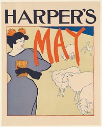             Harper's May           by Edward Penfield