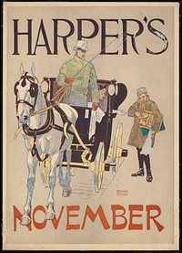             Harper's November           by Edward Penfield