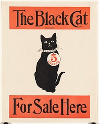             The black cat for sale here          