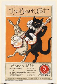             The black cat, March 1896.          