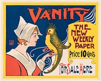             Vanity, the new weekly paper, for sale here          