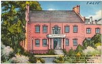            The Georgian Tea Room (1929), in "The Old Pink House" (1771), 23 Abercorn Street, Savannah, Georgia          