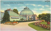             Horticultural building, Belle Isle, Michigan          