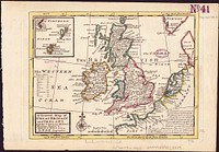             A general map of Great Britain and Ireland : with part of Germany, Holland, Flanders, France &c. agreeable to modern history          