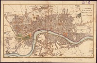             A plan of London, Westminster, and Southwark          